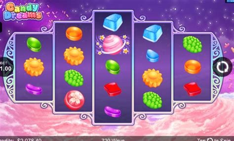 Candy Dreams Online Casino Slot Game by Microgaming.